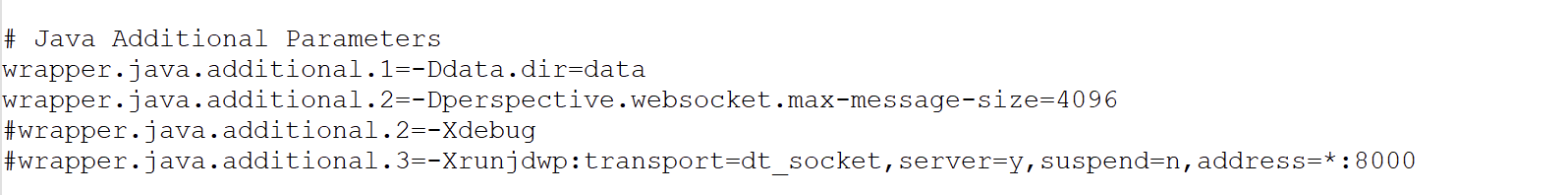 WebSocket Setting